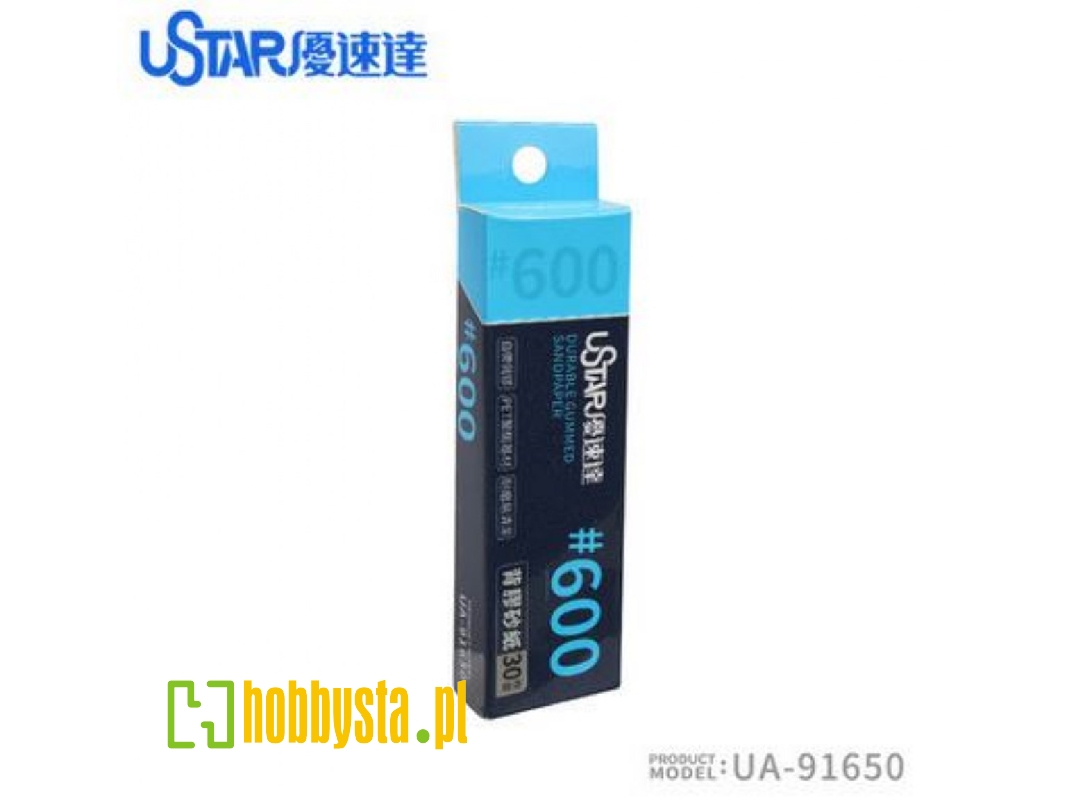 Pre-cut Adhesive Sandpaper 600# - image 1