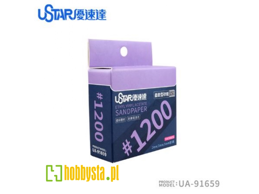 Soft Sandpaper 1200# Sponge - image 1