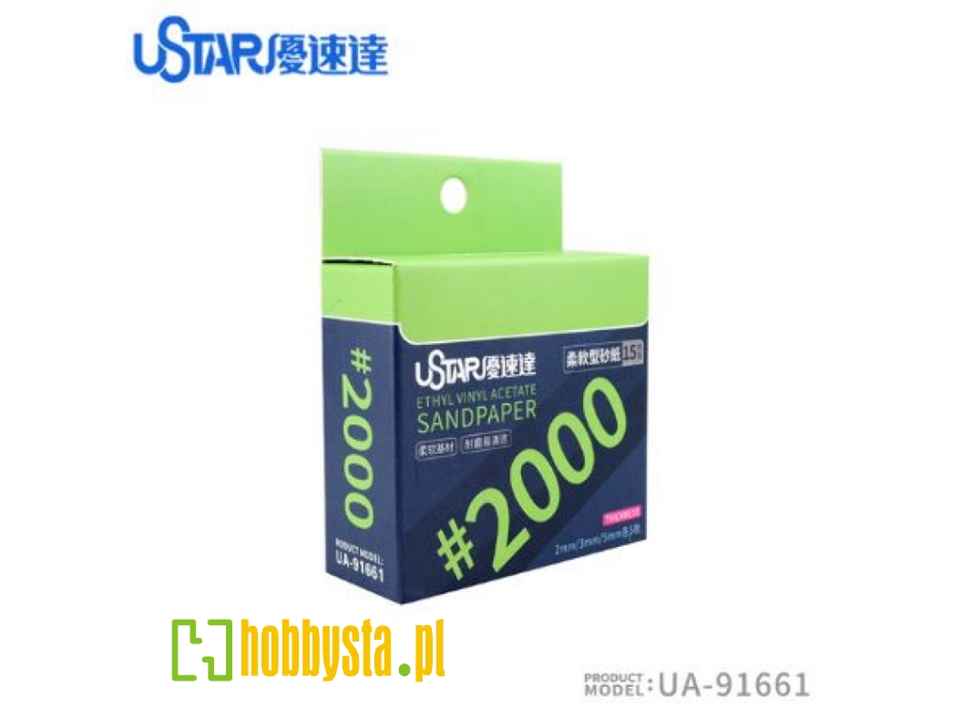 Soft Sandpaper 2000# Sponge - image 1