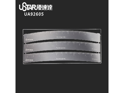 U-star Ua-92604 Proportional Hole Spacing Flexible Ruler - image 4