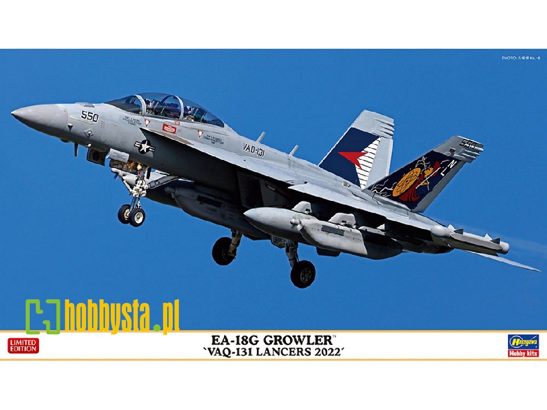 Ea-18g Growler 'vaq-131 Lancers 2022' - image 1