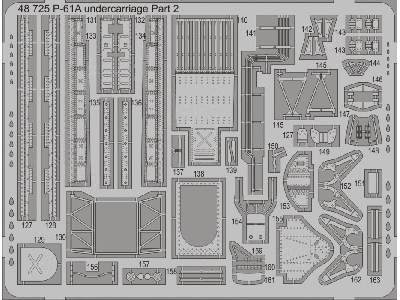 P-61A undercarriage 1/48 - Great Wall Hobby - image 3