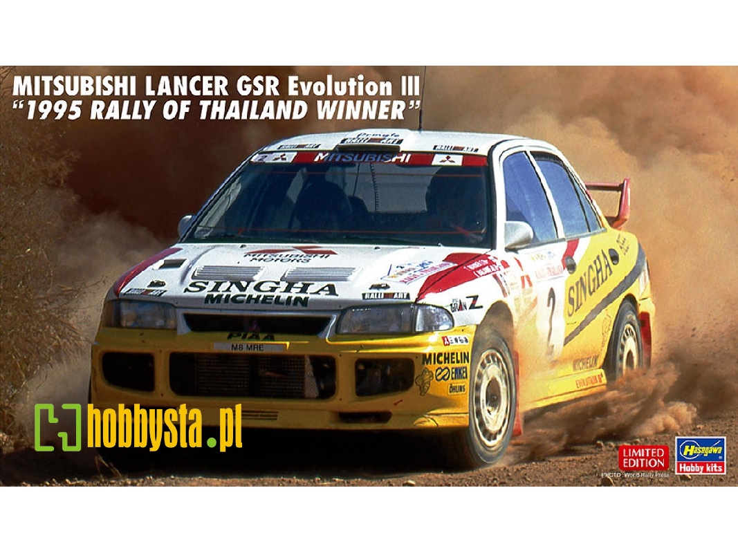 Mitsubishi Lancer Gsr Evolution Iii '1995 Rally Of Thailand Winner' - image 1