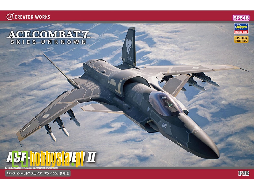 Asf-x Shinden Ii - Ace Combat 7 Skies Unknown - image 1