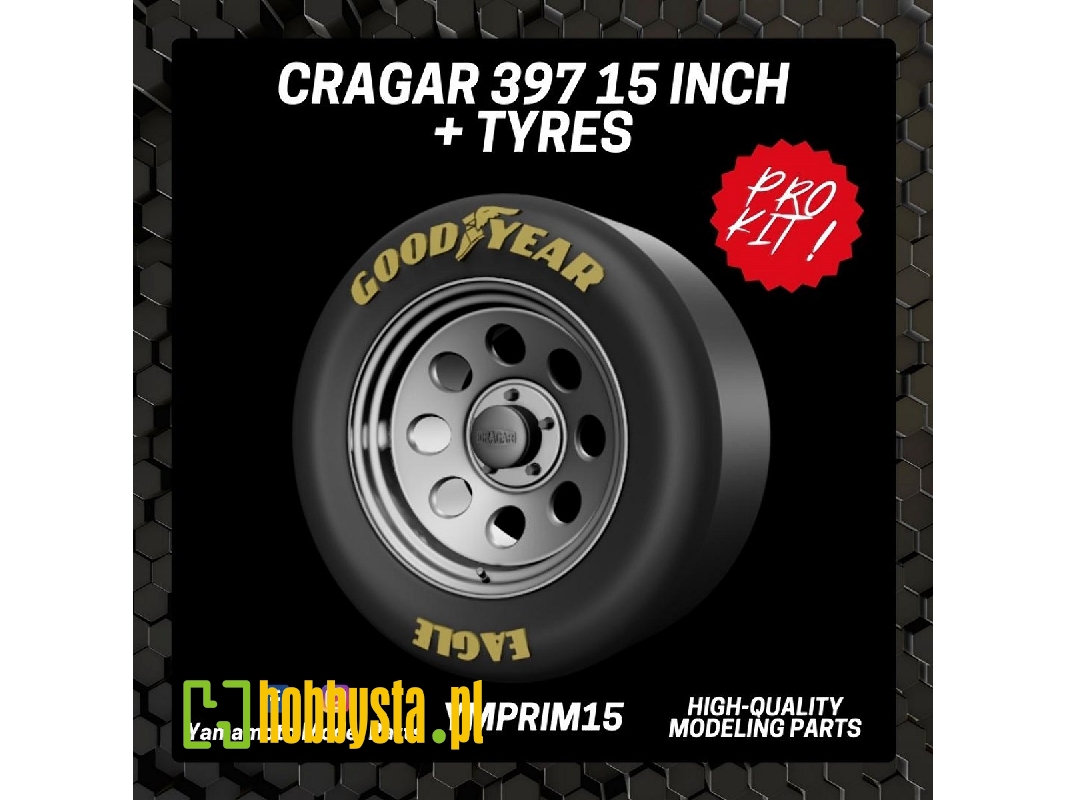 Cragar 397 15 + Tyres Prokit! - image 1