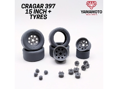 Cragar 397 15 + Tyres Prokit! - image 3