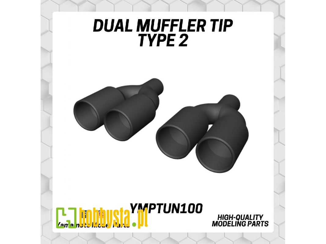 Dual Muffler Tip Type 2 - image 1