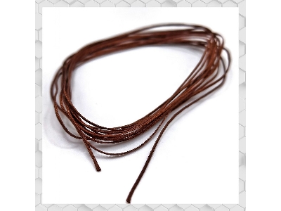 Braided Hose Line Brown 0,4mm - image 1