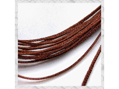 Braided Hose Line Brown 0,4mm - image 2