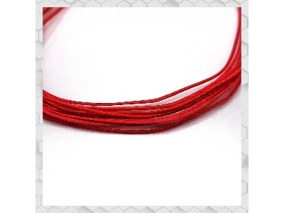 Braided Hose Line Red 0,4mm - image 2