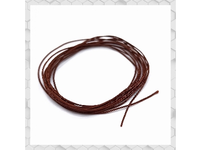 Braided Hose Line Brown 0,6mm - image 1