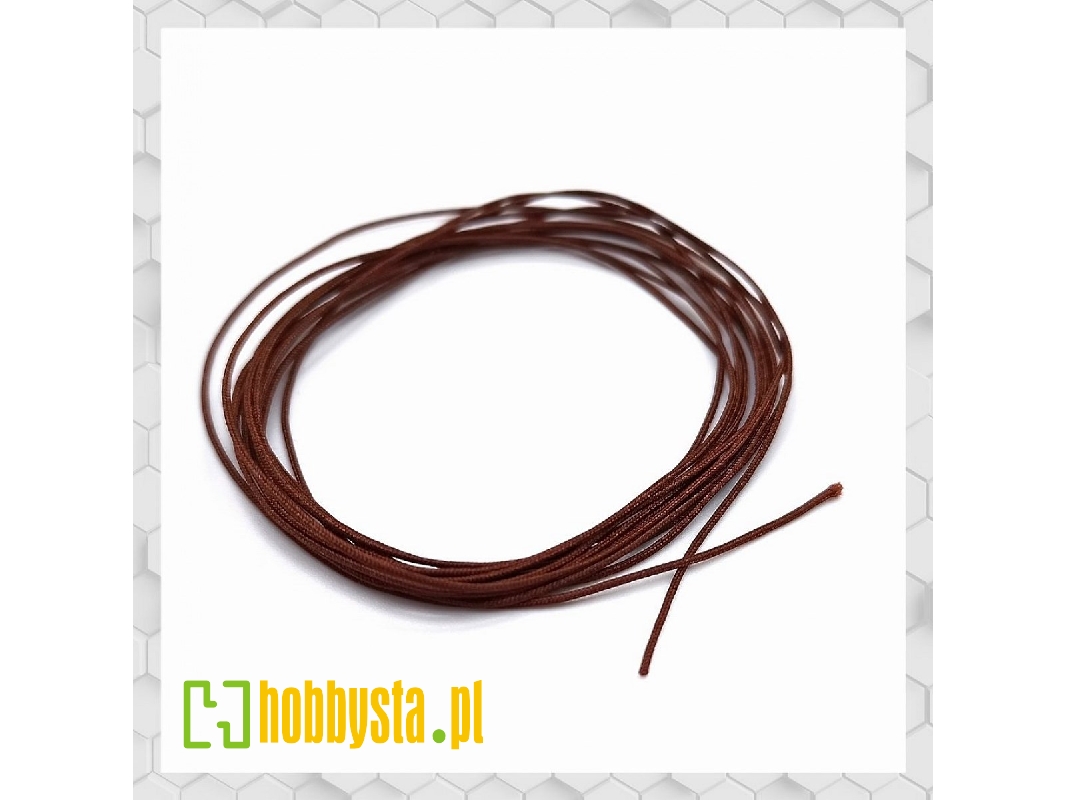 Braided Hose Line Brown 0,6mm - image 1