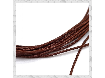 Braided Hose Line Brown 0,6mm - image 2