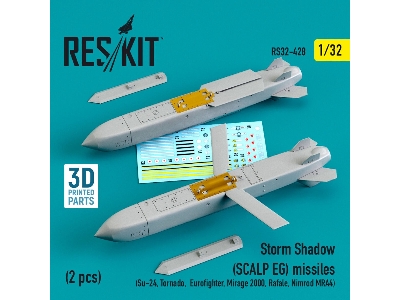 Storm Shadow (Scalp Eg) Missiles (2 Pcs) (Su-24, Tornado, Eurofighter, Mirage 2000, Rafale, Nimrod Mra4) - image 1