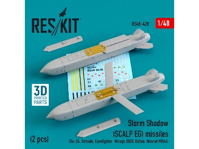 Storm Shadow (Scalp Eg) Missiles (2 Pcs) (Su-24, Tornado, Eurofighter, Mirage 2000, Rafale, Nimrod Mra4) - image 1