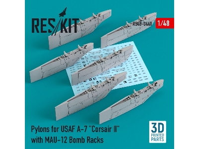 Pylons For Usaf A-7 Corsair Ii With Mau-12 Bomb Racks - image 1