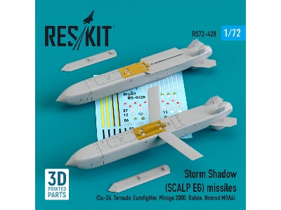 Storm Shadow (Scalp Eg) Missiles (2 Pcs) (Su-24, Tornado, Eurofighter, Mirage 2000, Rafale, Nimrod Mra4) - image 1