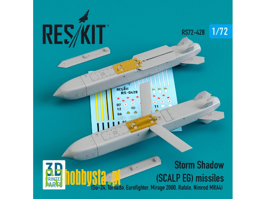 Storm Shadow (Scalp Eg) Missiles (2 Pcs) (Su-24, Tornado, Eurofighter, Mirage 2000, Rafale, Nimrod Mra4) - image 1