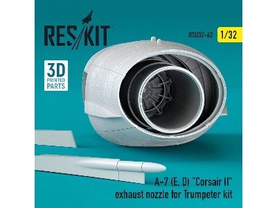 A-7 (E, D) Corsair Ii Exhaust Nozzle For Trumpeter Kit - image 1