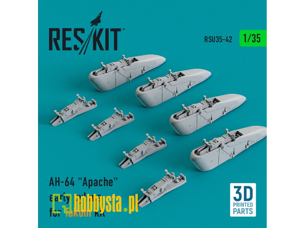 Ah-64 Apache Early Pylons For Takom Kit - image 1