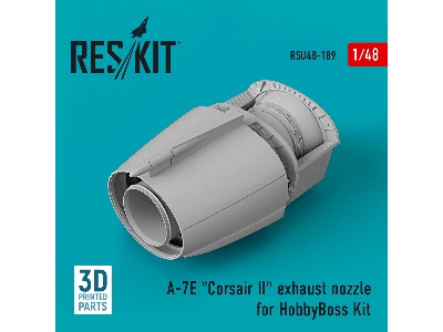 A-7e Corsair Ii Exhaust Nozzle For Hobbyboss Kit (3d Printing) - image 1