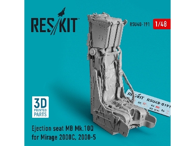 Ejection Seat Mb Mk.10q For Mirage 2000c, 2000-5 (3d Printing) - image 1