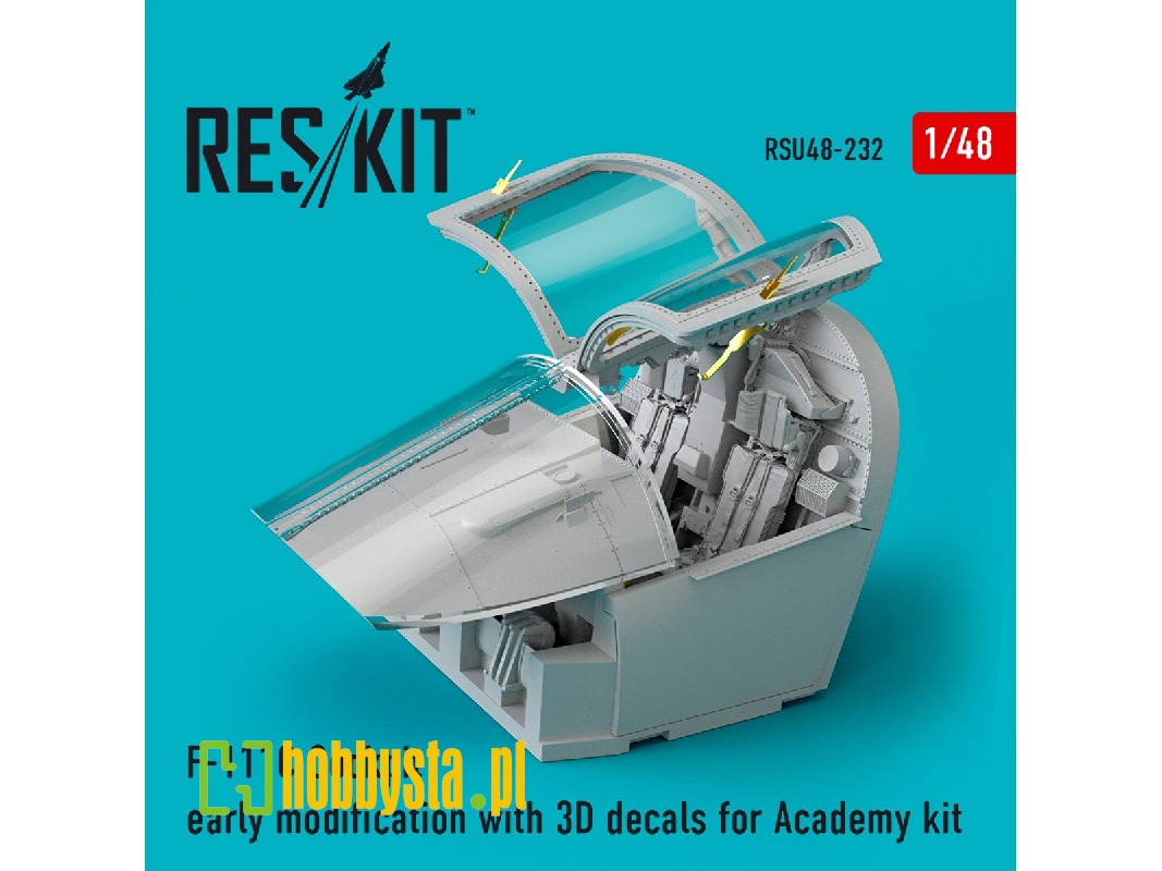 F-111c Cockpit Early Modification With 3d Decals For Academy Kit - image 1