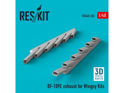 Bf-109e Exhaust For Wingsy Kits (3d Printing) - image 1