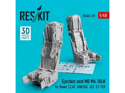 Ejection Seat Mb Mk.10lh For Hawk T.2, 67, 100/102, 127, Ct-155 (3d Printing) - image 1