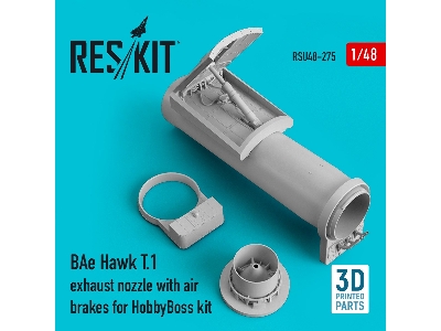 Bae Hawk T.1 Exhaust Nozzle With Air Brakes For Hobbyboss Kit (3d Printing) - image 1