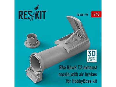 Bae Hawk T.2 Exhaust Nozzle With Air Brakes For Hobbyboss Kit (3d Printing) - image 1