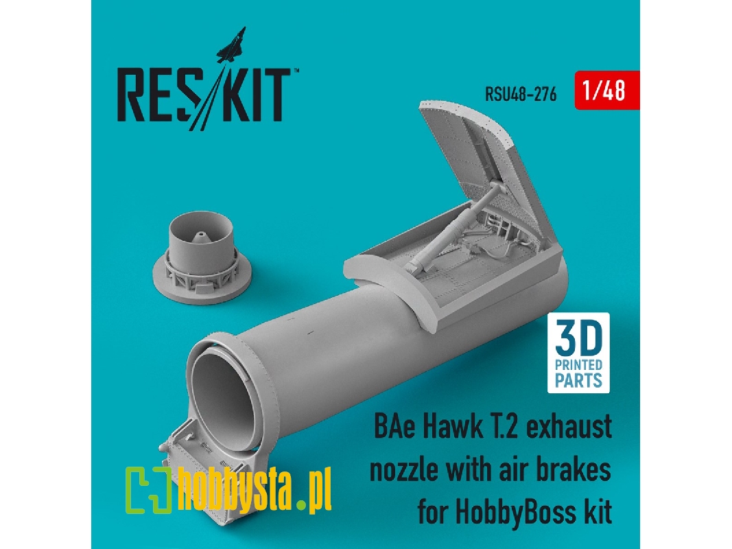 Bae Hawk T.2 Exhaust Nozzle With Air Brakes For Hobbyboss Kit (3d Printing) - image 1