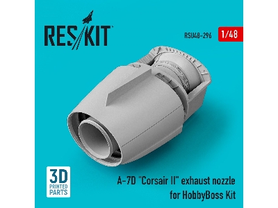 A-7d Corsair Ii Exhaust Nozzle For Hobbyboss Kit - image 1