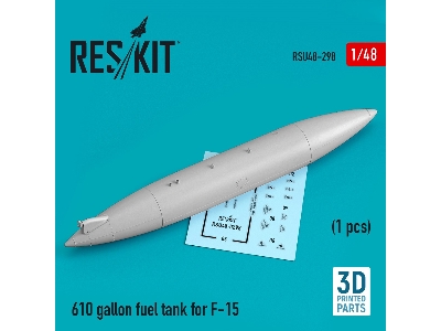 610 Gallon Fuel Tank For F-15 (1 Pcs) (3d Printing) - image 1