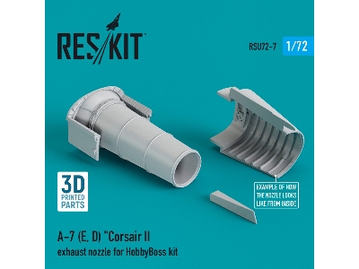 A-7 (E,d) Corsair Ii Exhaust Nozzle For Hobbyboss Kit - image 2