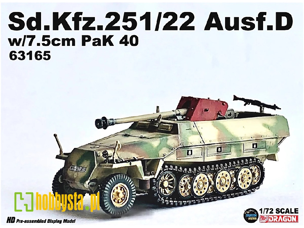 Sd.Kfz.251/22 Ausf.D w/7.5cm PaK 40 - image 1