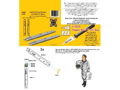 Lau-33 Zuni Rocket Laucher (2 Pcs.) - image 2