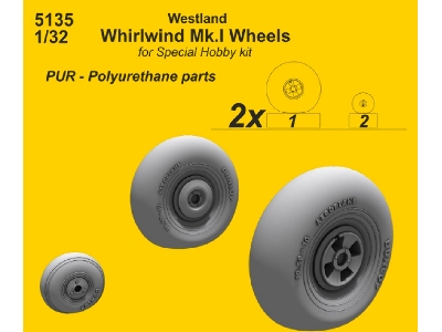Westland Whirlwind Mk.I Wheels - image 2