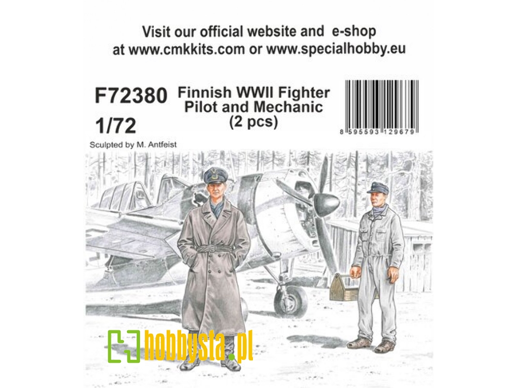 Finnish Wwii Fighter Pilot And Mechanic - image 1