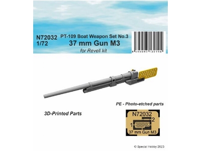 Pt-109 Boat Weapon Set No.3 - 37 Mm Gun M3 - image 1