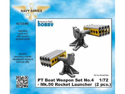 Pt Boat Weapon Set No.4 - Mk.50 Rocket Launcher - image 1