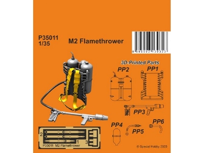 M2 Flamethrower 3d - image 1