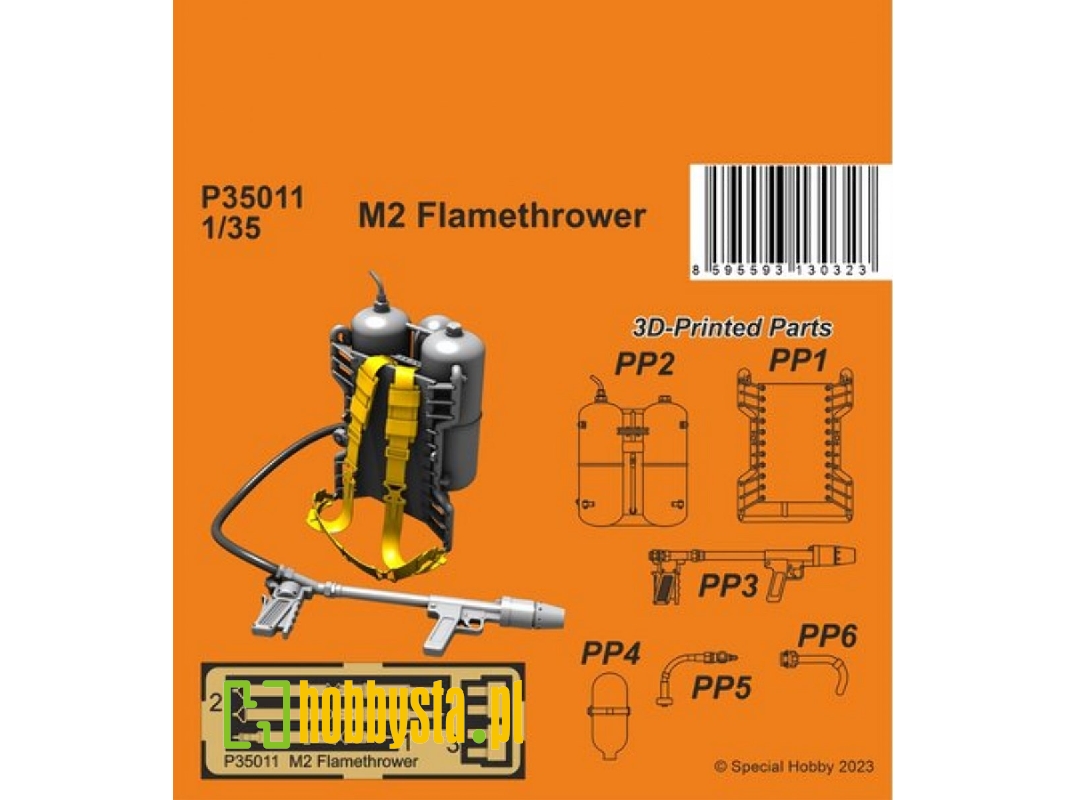 M2 Flamethrower 3d - image 1