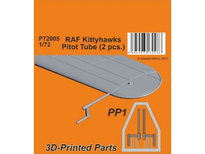 Raf Kittyhawks Pitot Tube (2 Pcs.) - image 1