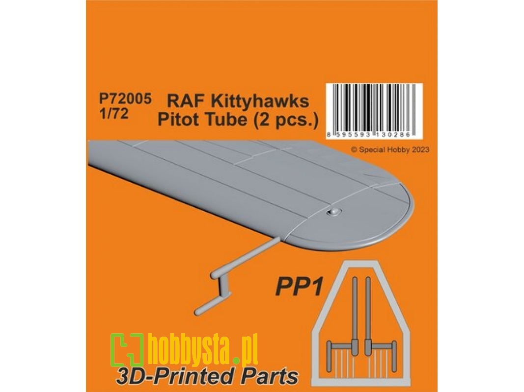 Raf Kittyhawks Pitot Tube (2 Pcs.) - image 1