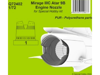 Mirage Iiic Atar 9b Engine Nozzle Sph - image 1