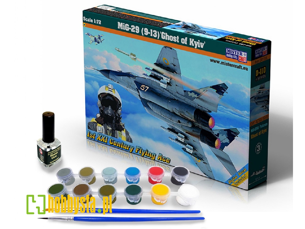 Mig-29 (9-13) 'ghost Of Kyiv' - Model Set - image 1