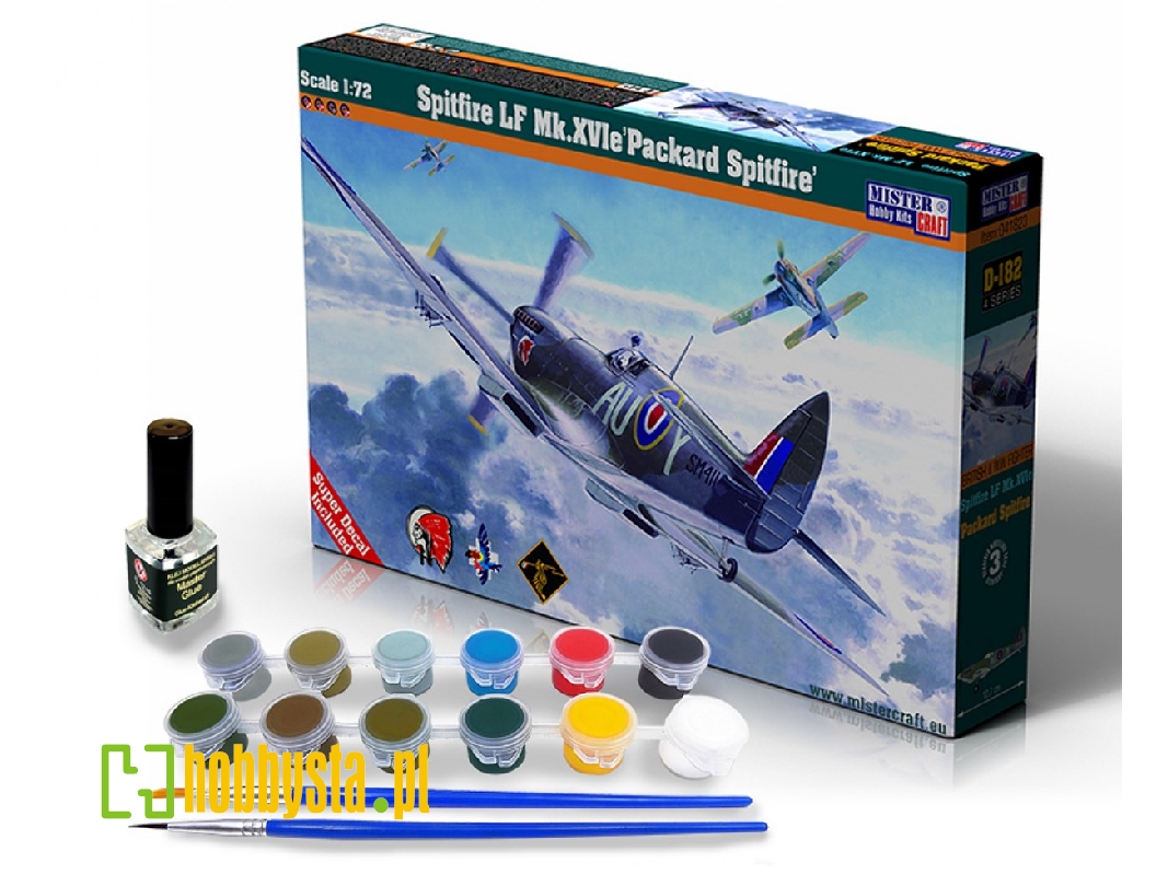 Spitfire Lf Mk.Xvie 'packard Spitfire' - Model Set - image 1 Spitfire Lf Mk.Xvie 'packard Spitfire' - Model Set - image 1