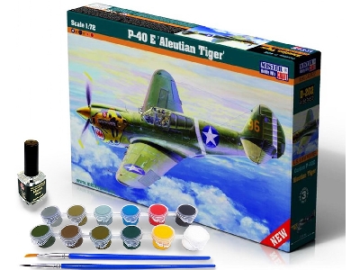 P-40 E 'aleutian Tiger' - Model Set - image 1