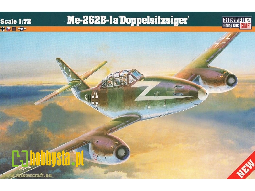 Me-262b/Cs-92 'doppelsitzsiger' - Model Set - image 1